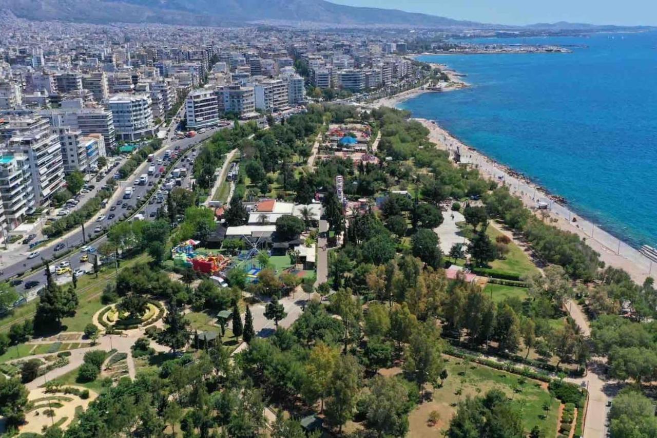 Paleo Faliro Athens Fully Equipped 2 Bedrooms 90 Sqm Big Apartment 200M To Free Beach Luaran gambar